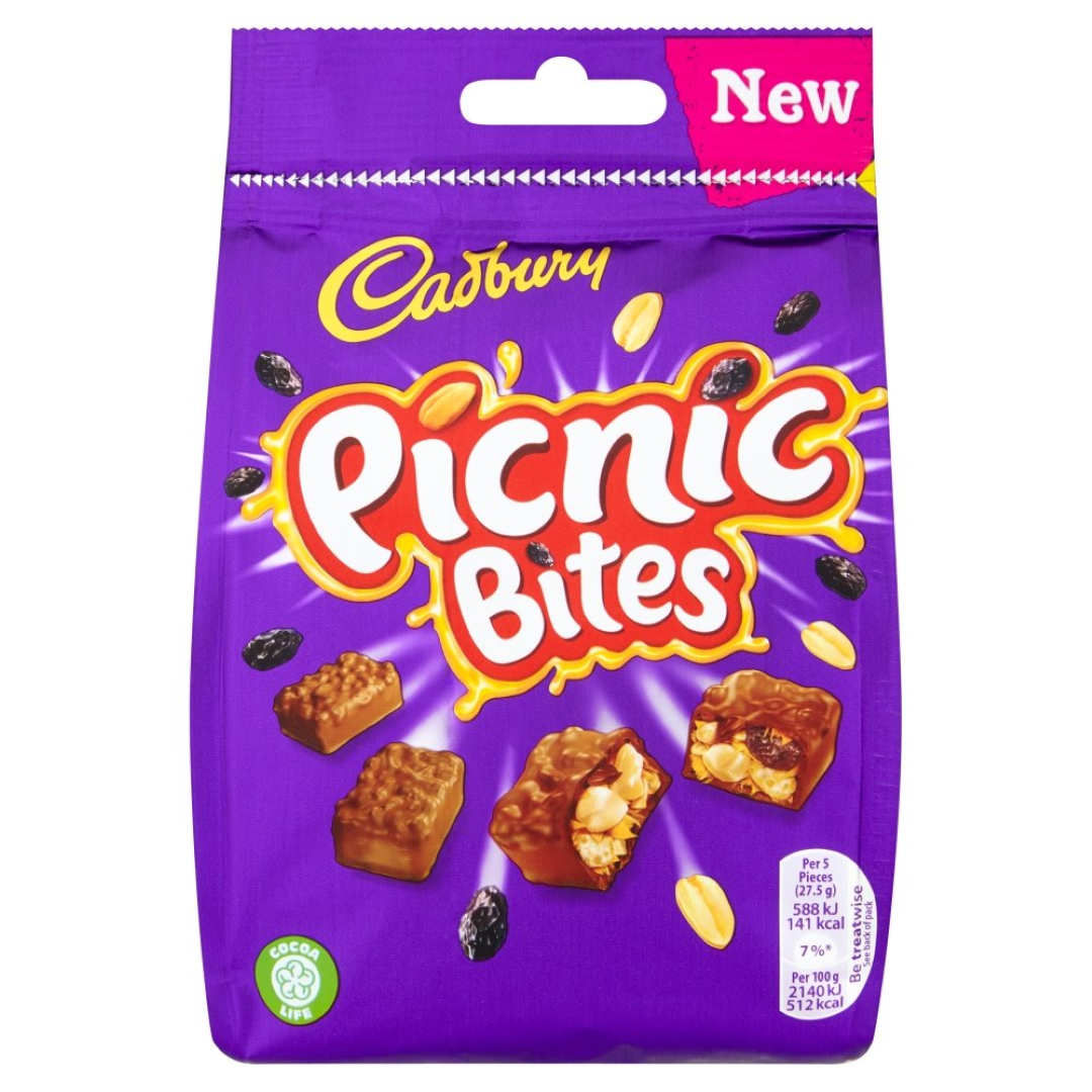 CADBURY PICNIC BITES 110G